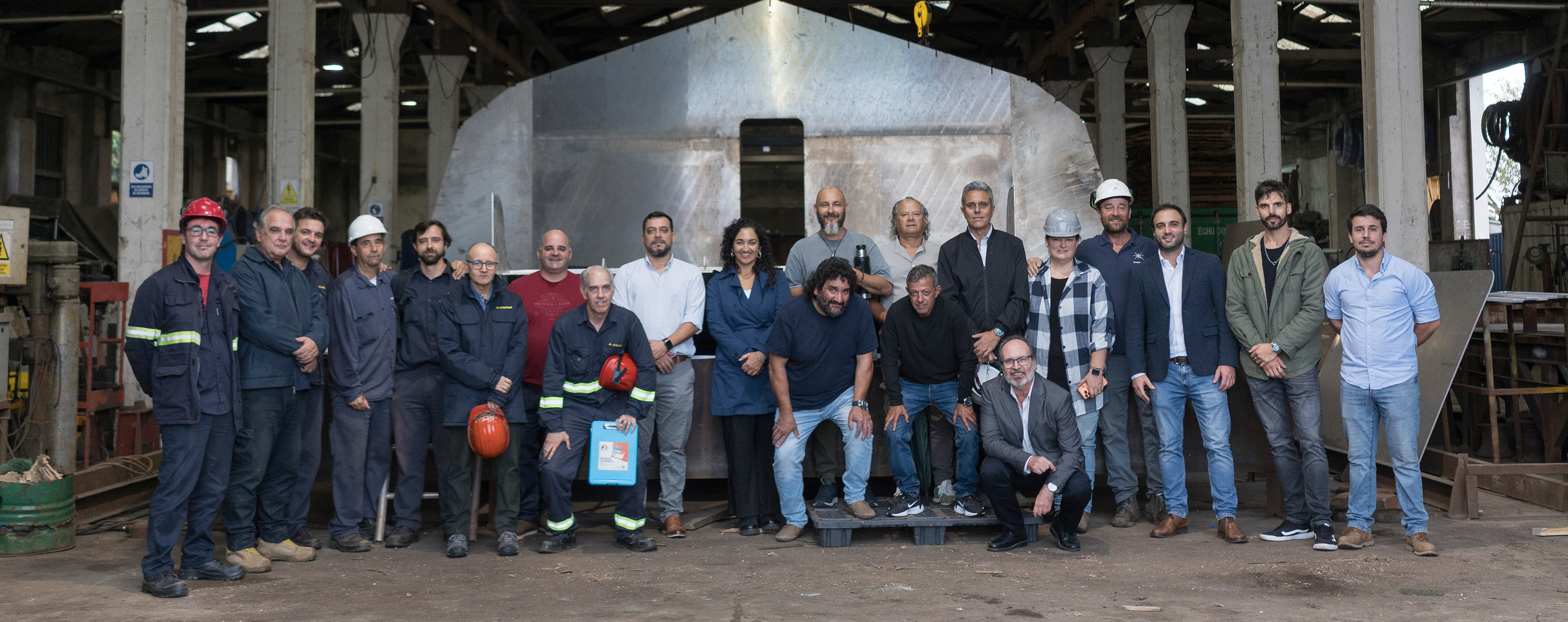 Avanza la construcci&oacute;n del buque ANCAP X