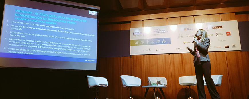 ANCAP presentó proyecto Verne en evento LATAM renovables